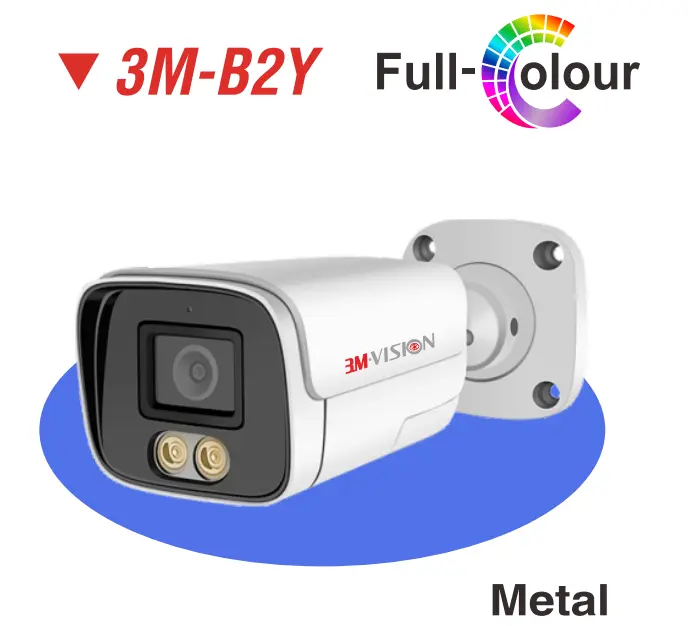 3M Vision 3M-B2Y 4MP Full-Colour IP Bullet Camera