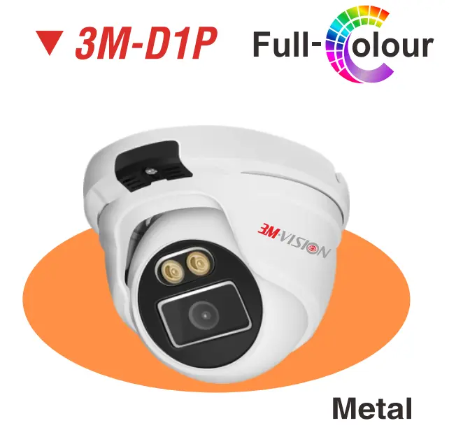 3M Vision 3M-D2K 5MP AHD/TVI/CVI Turret Camera