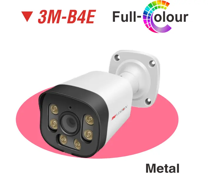 3M Vision 3M-B4E 4K AHD/TVI/CVI Bullet Camera