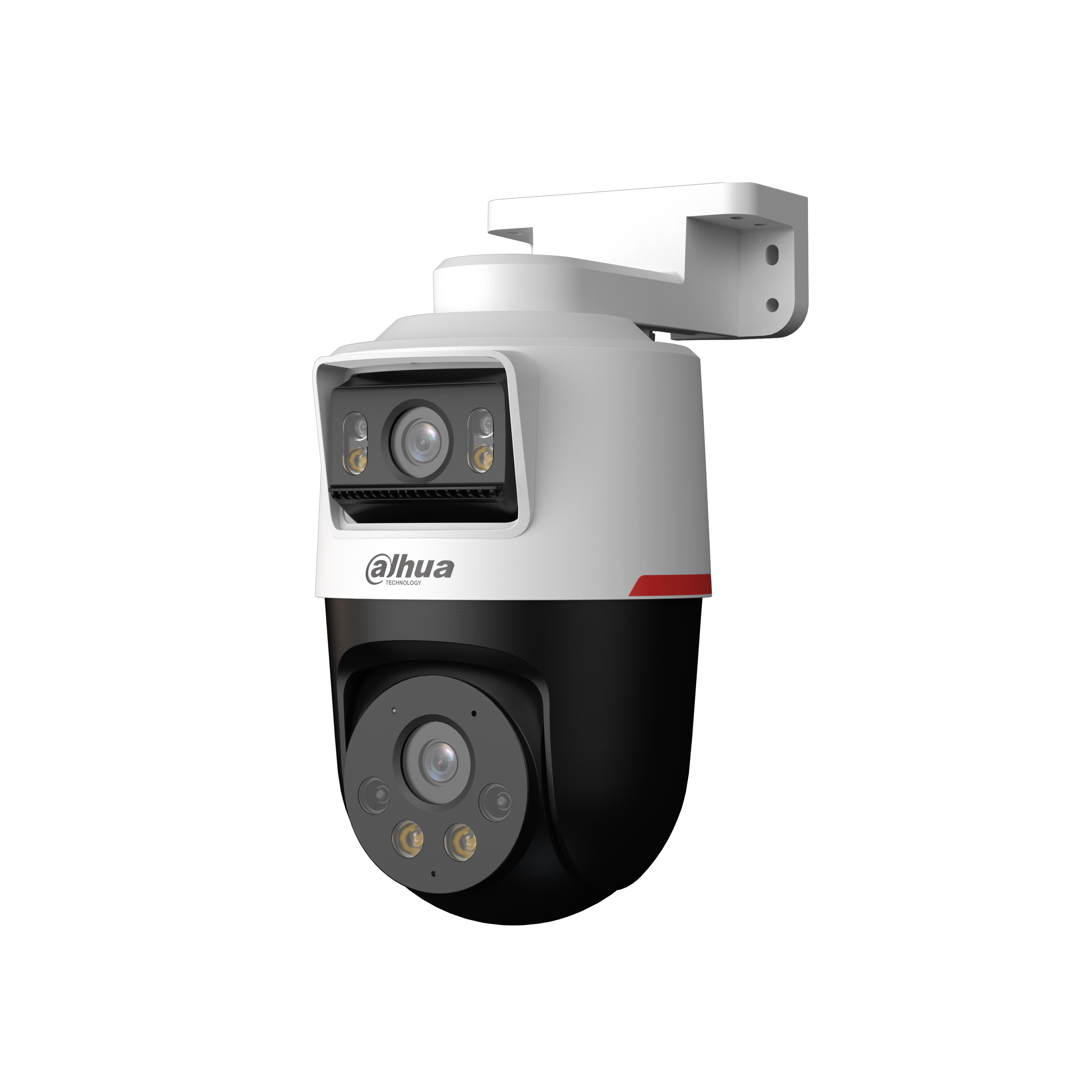 Dahua 2+2 MP WizColor Active Deterrance Dual-lens Fixed-focal Pan & Tilt WizSense Network Camera IPC-PTS2249B-E2-S-PV-PRO