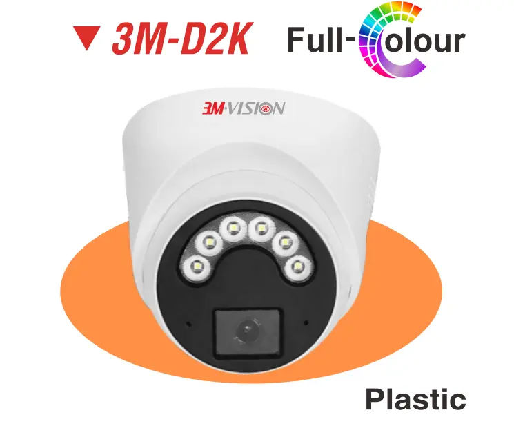 3M Vision 3M-D1P 4K AHD/TVI/CVI Turret Camera