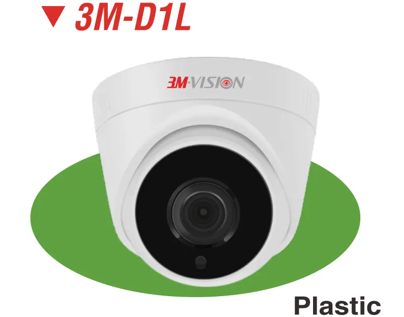 3M Vision 3M-D1L 4K IP Dome Camera