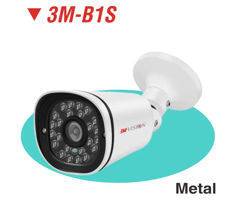 3M Vision 3M-B1S 2MP AHD/TVI/CVI Bullet Camera