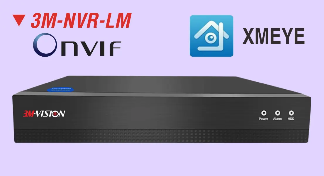 3M Vision 3M-NVR-LM 8-channel NVR Recorder