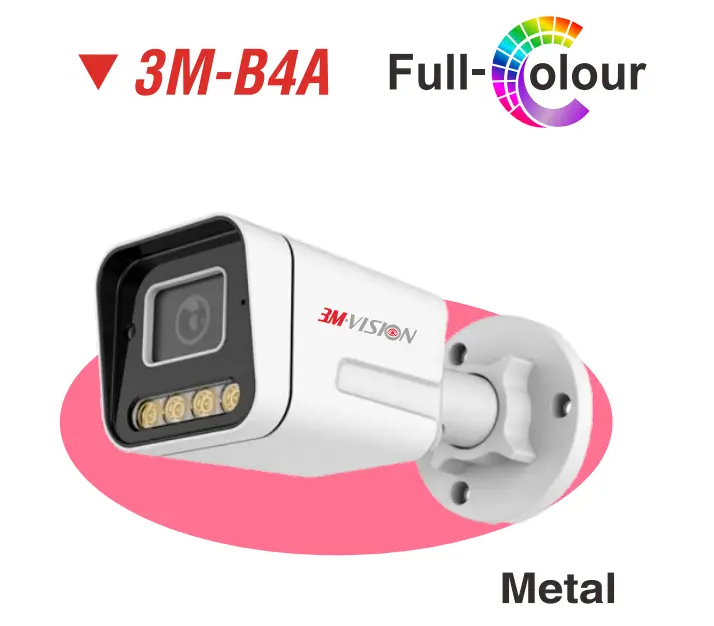 3M Vision 3M-B4A 5MP AHD/TVI/CVI Bullet Camera